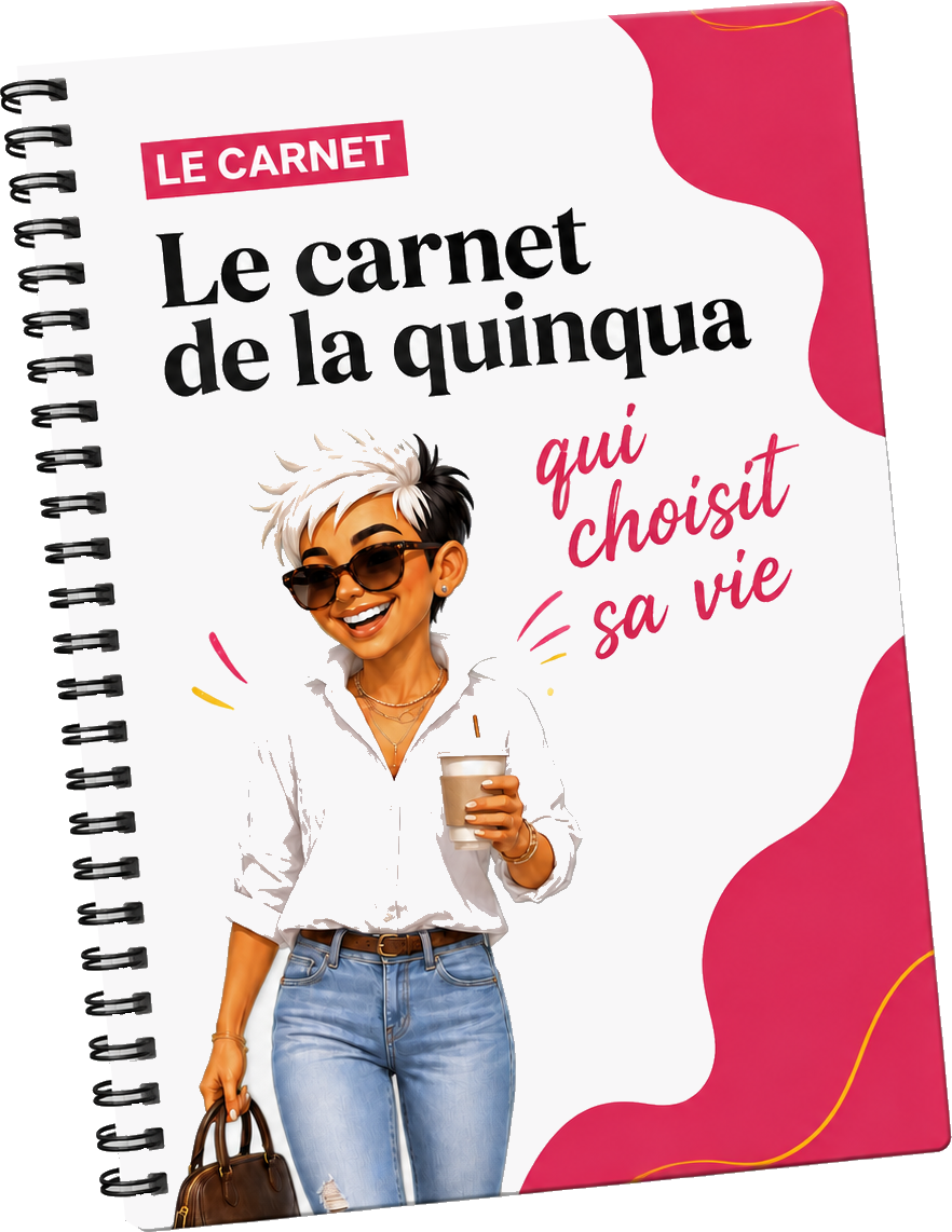 Couverture du Carnet de la quinqua