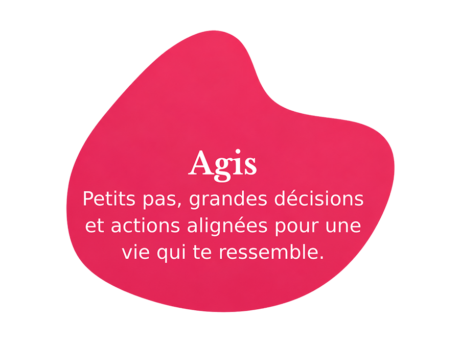 Étape 3 — Agis : petits pas, grandes décisions et actions alignées pour une vie qui te ressemble.